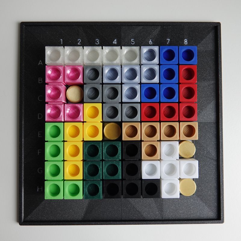 Viewing 3d-printing→games→polyominoes→pentominoes-64-completed