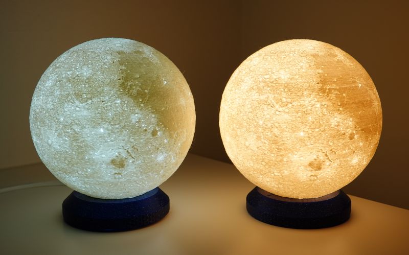 Viewing 3d-printing→lamps→moon-lithophane→150mm-table-lamp-pair-4000K-2700K