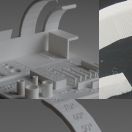 All In One 3D Printer Test with Real Supports
