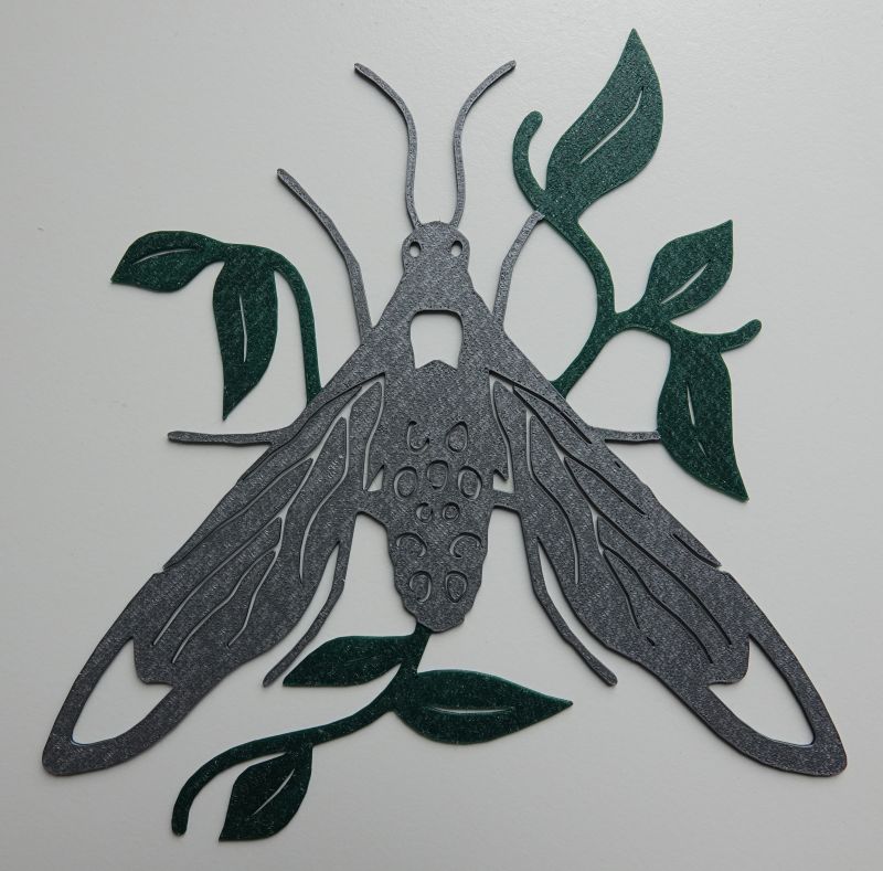 Viewing 3d-printing→wall-art→moth