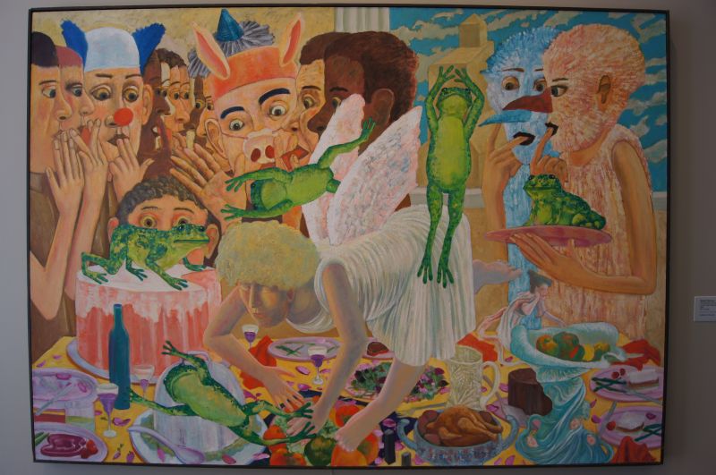 The Banquet Celebratng the Descent of the Angel Rescuing the Frog